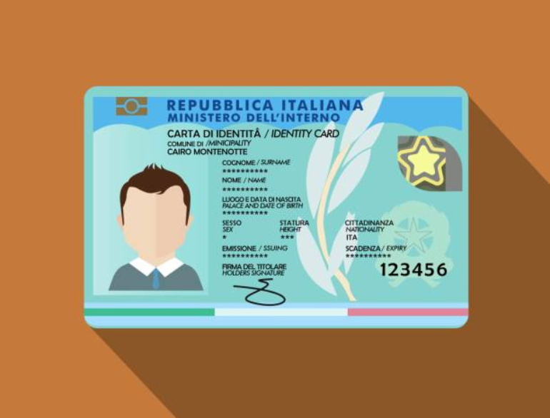 Buy identity card online Italy