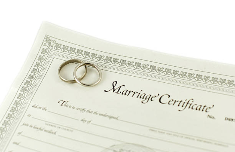 Buy Marriage certificate
